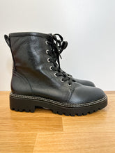 Load image into Gallery viewer, Moonie Leather Water Resistant Lace Up Boots (NEW, orig. $200
