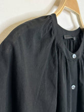 Load image into Gallery viewer, Cotton Linen Willow Cap Sleeve Button Up Blouse (orig. $195)
