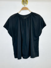 Load image into Gallery viewer, Cotton Linen Willow Cap Sleeve Button Up Blouse (orig. $195)
