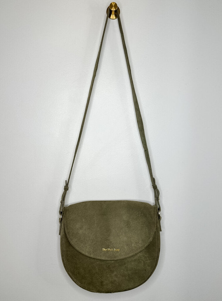 Suede Crossbody Bag