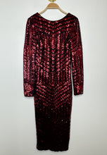 Load image into Gallery viewer, Emery Long Sleeve Stretch Sequin Midi Dress (orig. $253)
