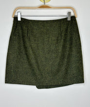 Load image into Gallery viewer, Wool Wrap Mini Skirt (orig. $135)
