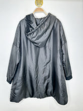 Load image into Gallery viewer, Satin Hooded Pullover Coat
