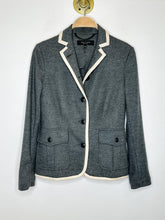 Load image into Gallery viewer, Wool Soft Blazer with Contrast Trim
