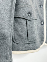 Load image into Gallery viewer, Wool Soft Blazer with Contrast Trim
