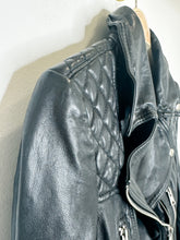 Load image into Gallery viewer, Leather Moto Jacket (orig. ~$500)
