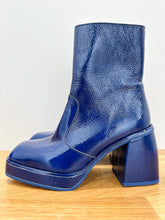 Load image into Gallery viewer, Ruby Shine Patent Leather Platform Booties (NEW, orig. $150)
