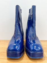 Load image into Gallery viewer, Ruby Shine Patent Leather Platform Booties (NEW, orig. $150)
