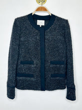 Load image into Gallery viewer, Tweed Collarless Jacket
