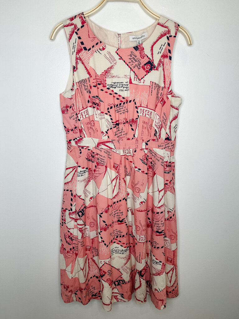 Lucy Love Letter Sleeveless Dress (NWT)