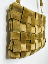 Load image into Gallery viewer, Woven Velvet Crossbody Bag
