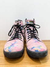 Load image into Gallery viewer, Paint Splattered Suede Sheridan Lace Up Boots
