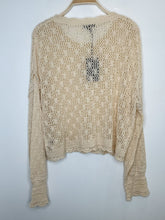 Load image into Gallery viewer, Cotton Kassandra Open Knit Sweater (NWT, orig. $229)
