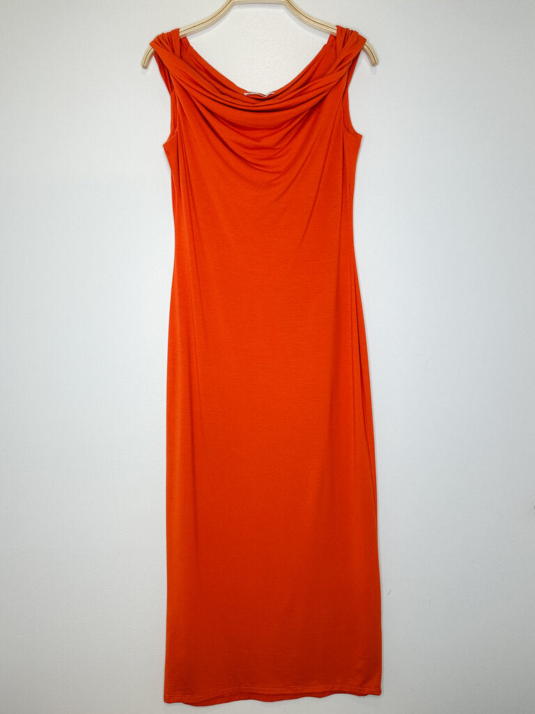 Off-the-Shoulder Column Dress