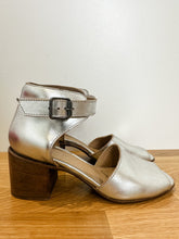 Load image into Gallery viewer, Metallic Leather Sandals (orig. ~$380)
