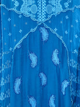 Load image into Gallery viewer, Xanafa Tonal Embroidered Maxi Dress with Slip (NWT, orig. $398)

