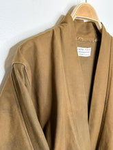 Load image into Gallery viewer, Heavyweight Cotton Oversized Raw Edge Open Coat
