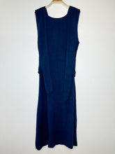 Load image into Gallery viewer, Vestige Linen Blend Sleeveless Maxi Wrap Dress with Tie Belt (orig. $325)

