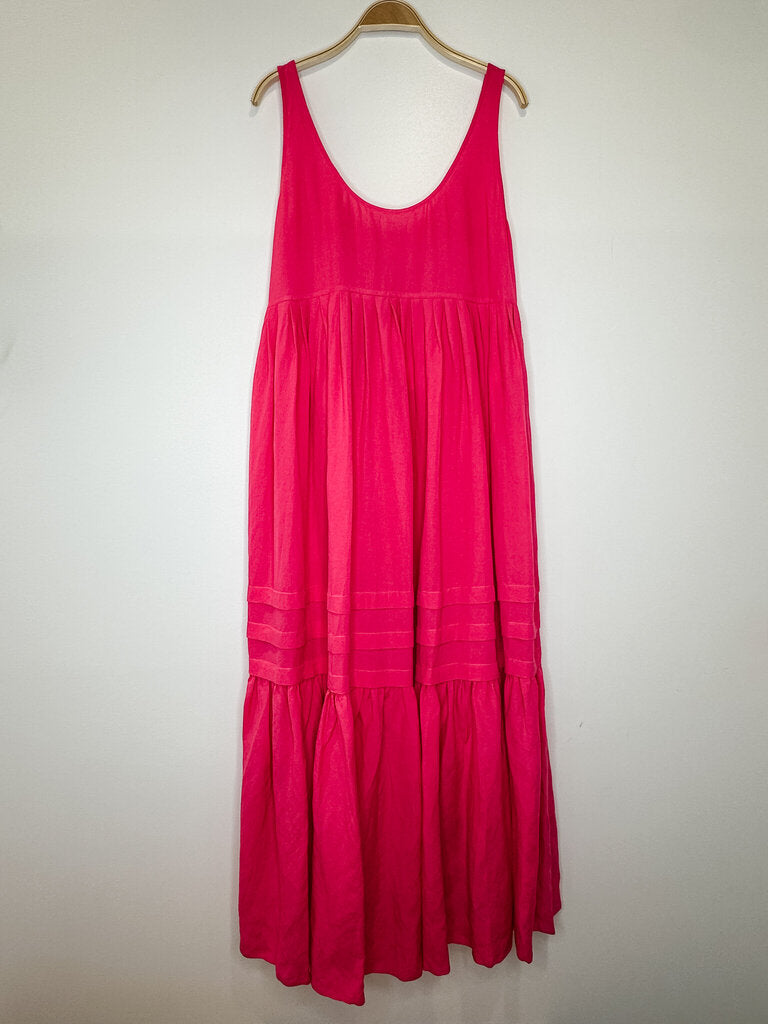Empire Linen Sleeveless Maxi Dress (orig. $298)