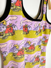 Load image into Gallery viewer, Strawberry Picnic Print Sleeveless Jumpsuit (NWT)
