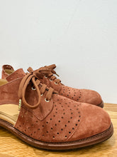 Load image into Gallery viewer, Suede Mr. Muffin Cut Out Oxfords (orig. $495)
