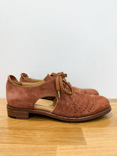 Load image into Gallery viewer, Suede Mr. Muffin Cut Out Oxfords (orig. $495)
