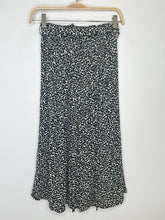 Load image into Gallery viewer, Animal Print Midi Skirt with Tie Belt
