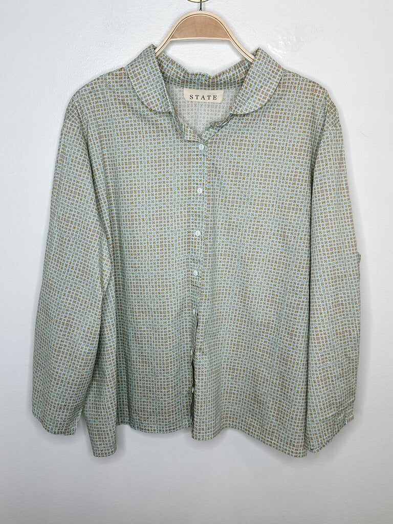 Cotton Dart Blouse (orig. $240)