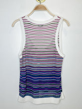 Load image into Gallery viewer, Striped Knit Scoop Neck Tank
