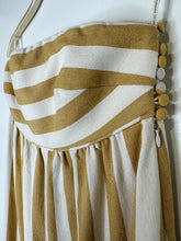 Load image into Gallery viewer, Riviera Striped Cotton Strapless Maxi Dress (NWT, orig. $720)
