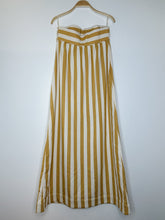 Load image into Gallery viewer, Riviera Striped Cotton Strapless Maxi Dress (NWT, orig. $720)
