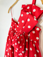 Load image into Gallery viewer, Sally Bow Polka Dot Maxi Dress (NWT)
