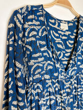 Load image into Gallery viewer, Cotton Long Sleeve Tiered Peasant Dress (orig. $220)
