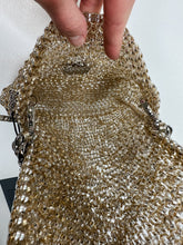 Load image into Gallery viewer, Metallic Woven Handbag with Detachable Shoulder Strap (NWT, orig. ~$400)
