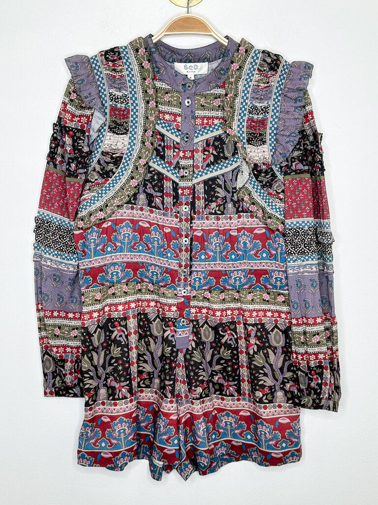 Cotton Rosita Romper (NWT, orig. $365)