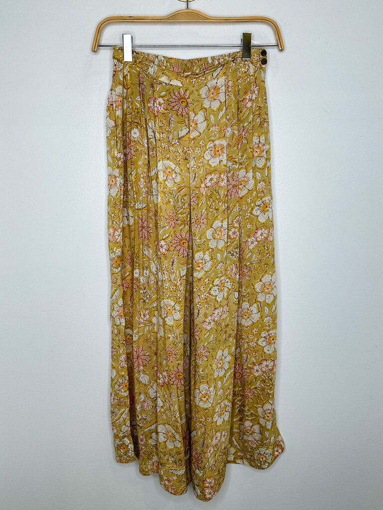 Floral Cotton Wide Leg Pants (orig. $150)