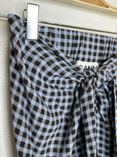 Load image into Gallery viewer, Plaid Maxi Skirt with Tie Waist
