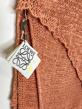 Load image into Gallery viewer, Open Knit Asymmetrical Sleeveless Top (NWT)
