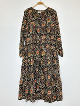 Load image into Gallery viewer, Cotton Long Sleeve Tiered Peasant Dress (orig. $220)
