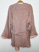 Load image into Gallery viewer, Striped Cotton Blanket Coat (NWT, orig. $274)
