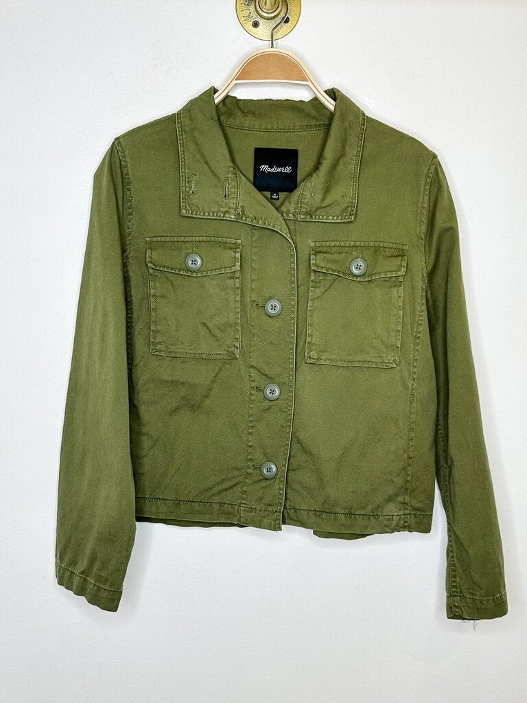 Boxy Cropped Field Jacket