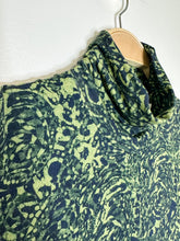 Load image into Gallery viewer, Psychedelic Print Sleeveless Mock Neck Maxi Dress
