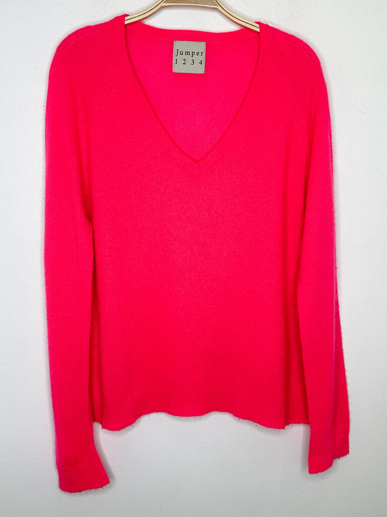 Cashmere V-Neck Sweater (orig. ~$289)