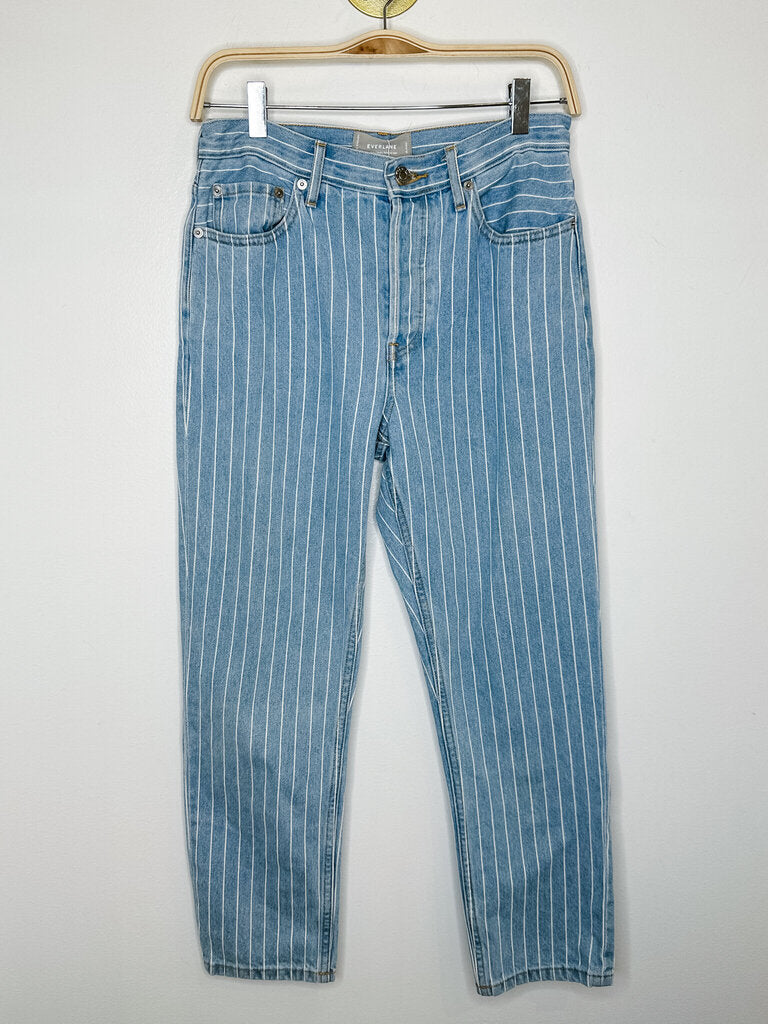 Pinstriped 90s Cheeky Straight