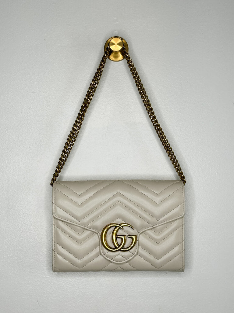 GG Marmont Small Shoulder Bag with Box