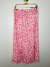 Load image into Gallery viewer, Floral Knife Pleat Midi Skirt (NWT, orig. $228)
