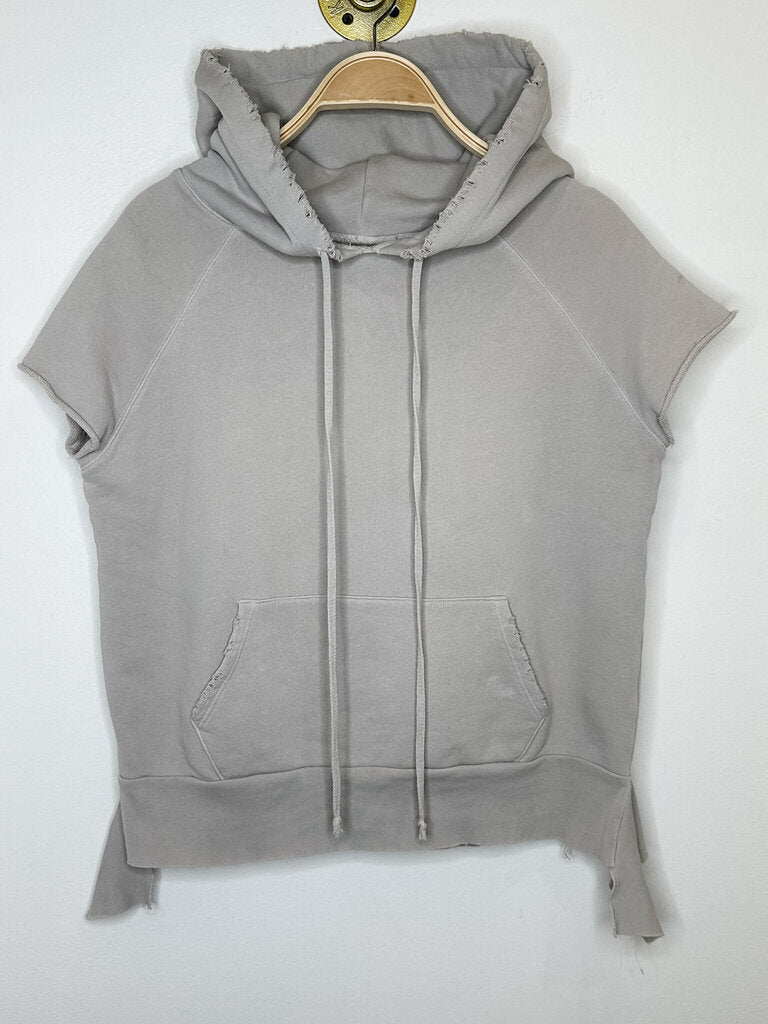 Cap Sleeve Pullover Hoodie