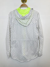 Load image into Gallery viewer, Polka Dot Hooded Windbreaker

