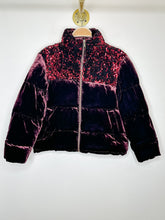 Load image into Gallery viewer, Cropped Velvet Sequined Vera Puffer Coat (orig. $248)
