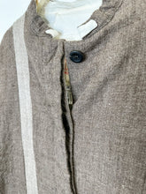 Load image into Gallery viewer, Oversized Wool + Linen Full-Length Coat
